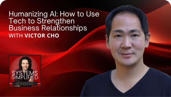 Artwork for Humanizing AI: how to use tech to strengthen business relationships with Victor Cho